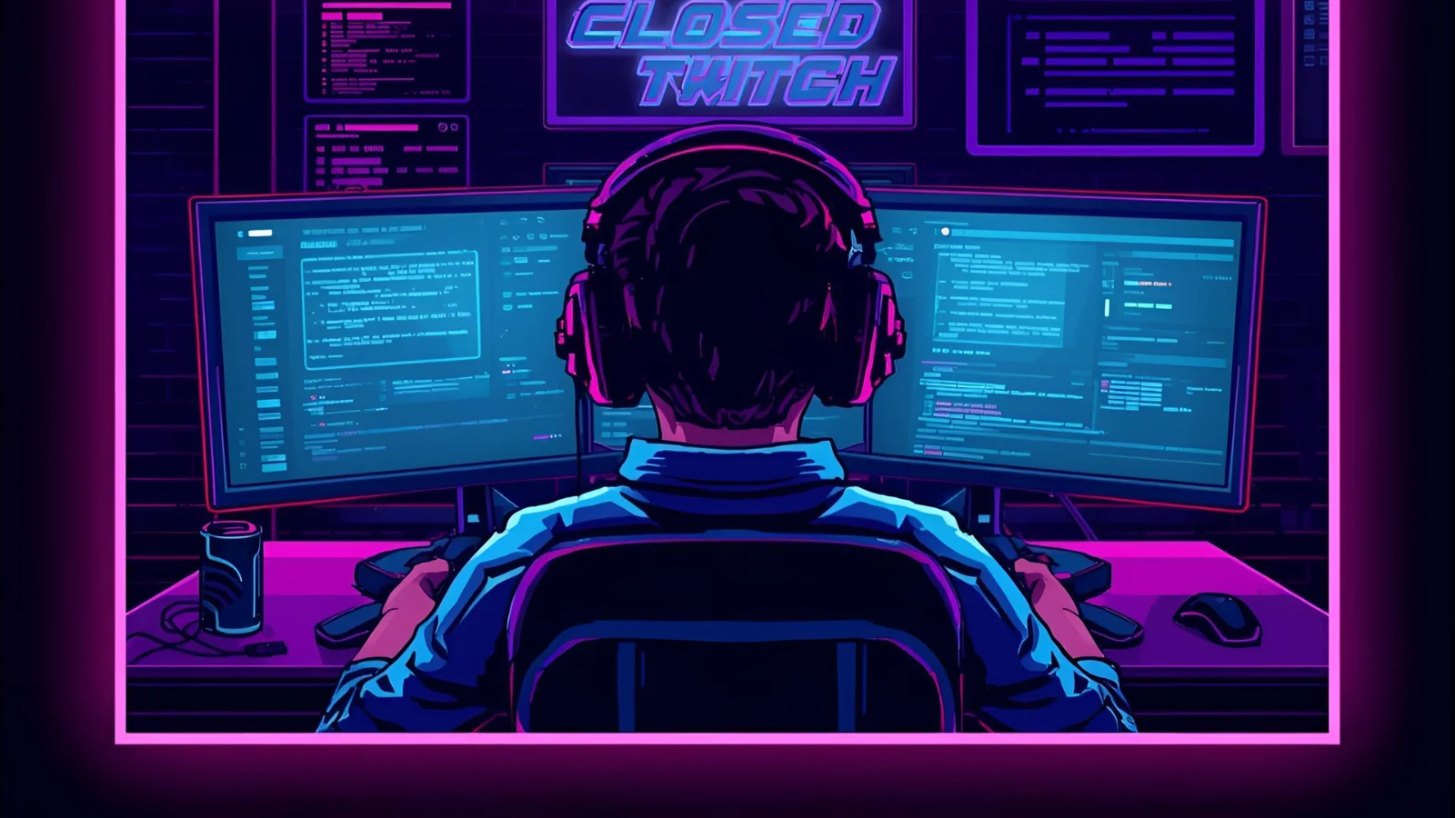 Pixel Closed Captioning for Twitch Streaming