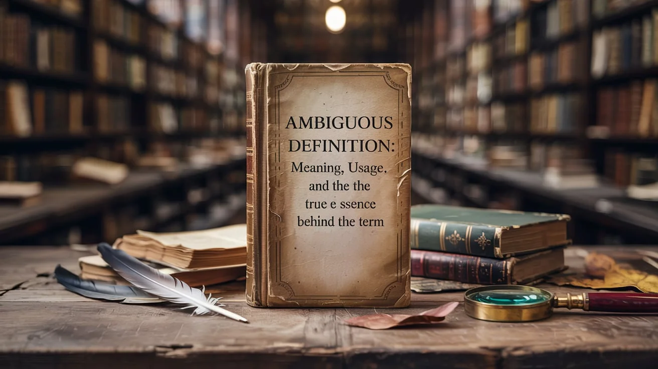 Ambiguous Definition