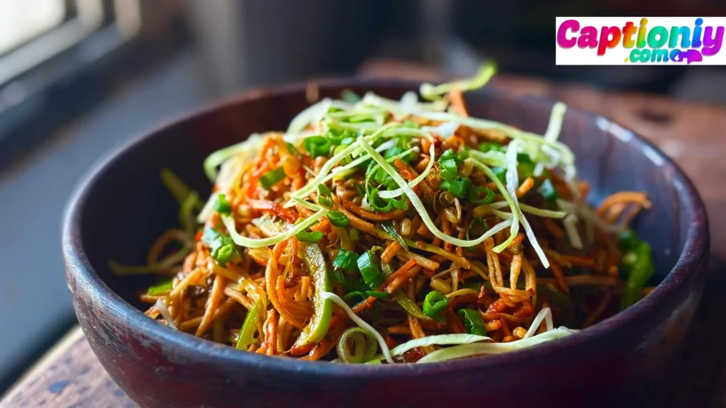 Chinese Street Snacks Captions