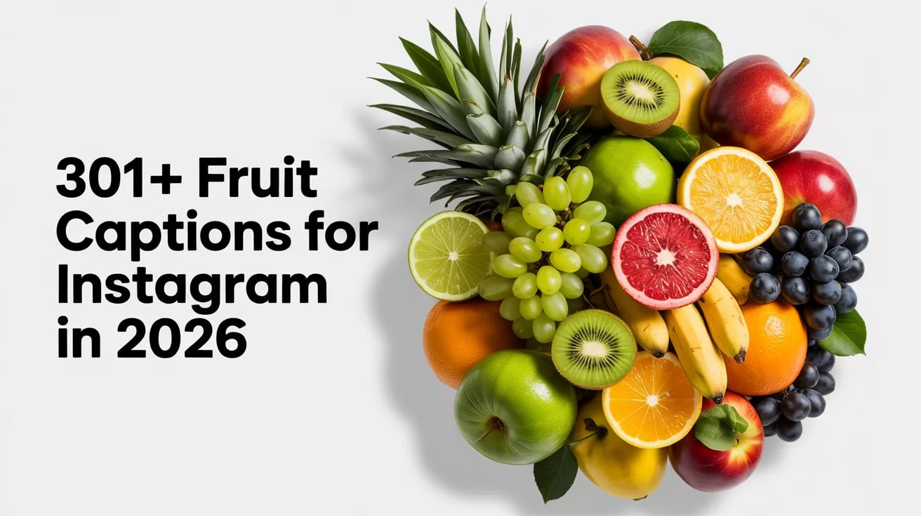 Fruit Captions for Instagram