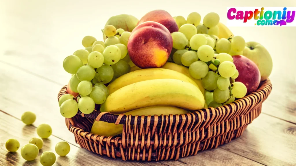 Funny & Playful Fruit Captions