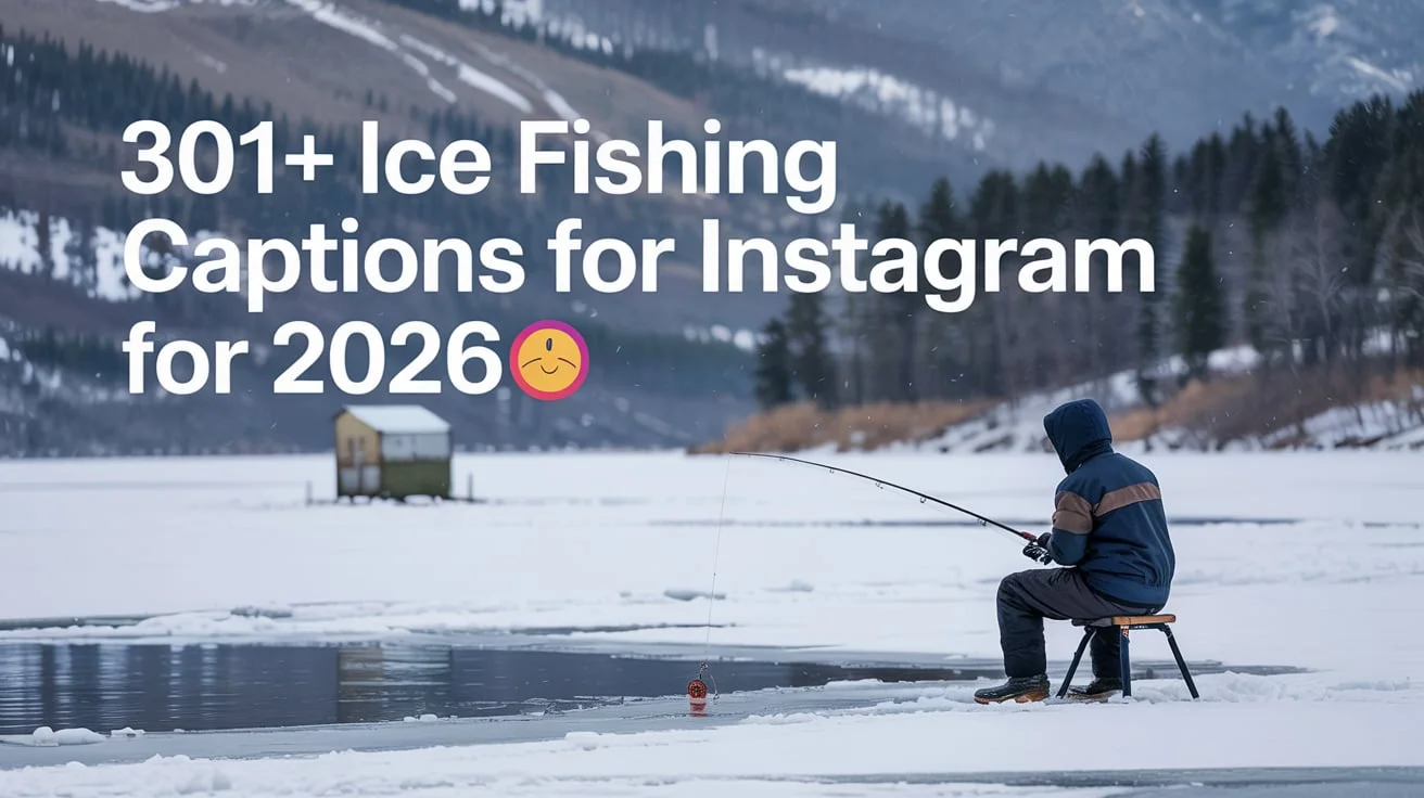 Ice Fishing Captions for Instagram