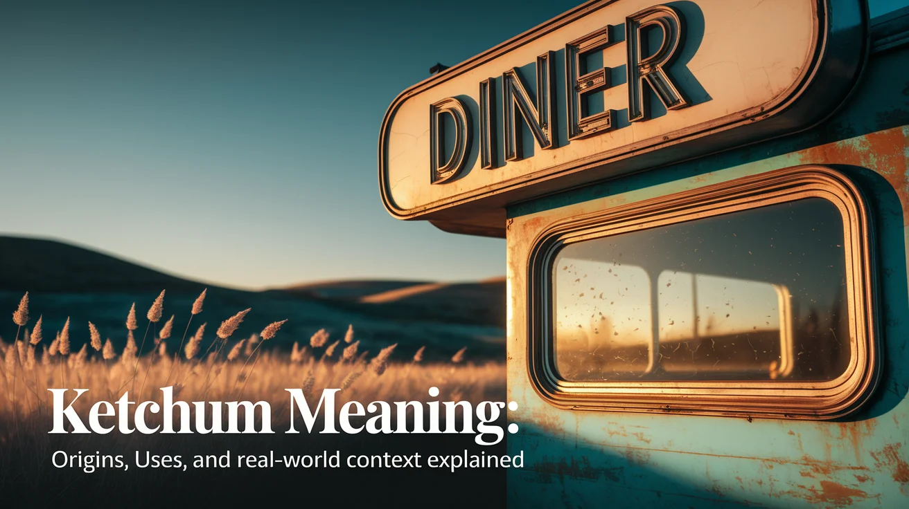 Ketchum Meaning