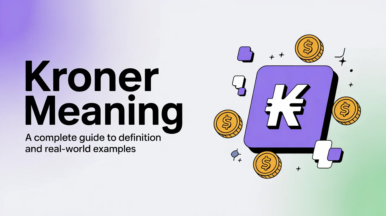 Kroner Meaning