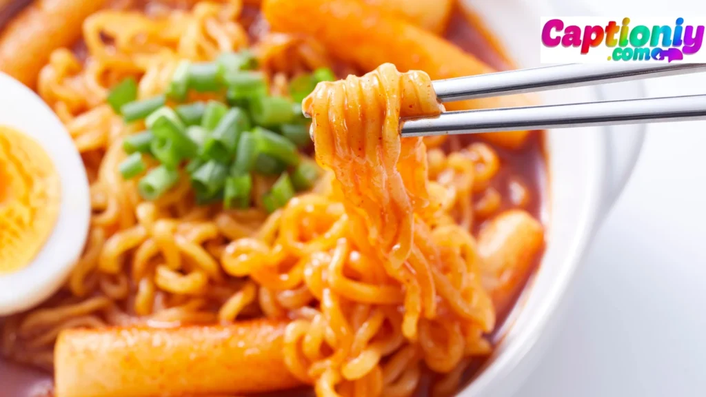 Noodles & Ramen Love Captions