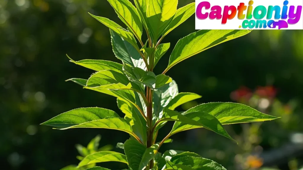 Seasonal & Flowery Plant Captions