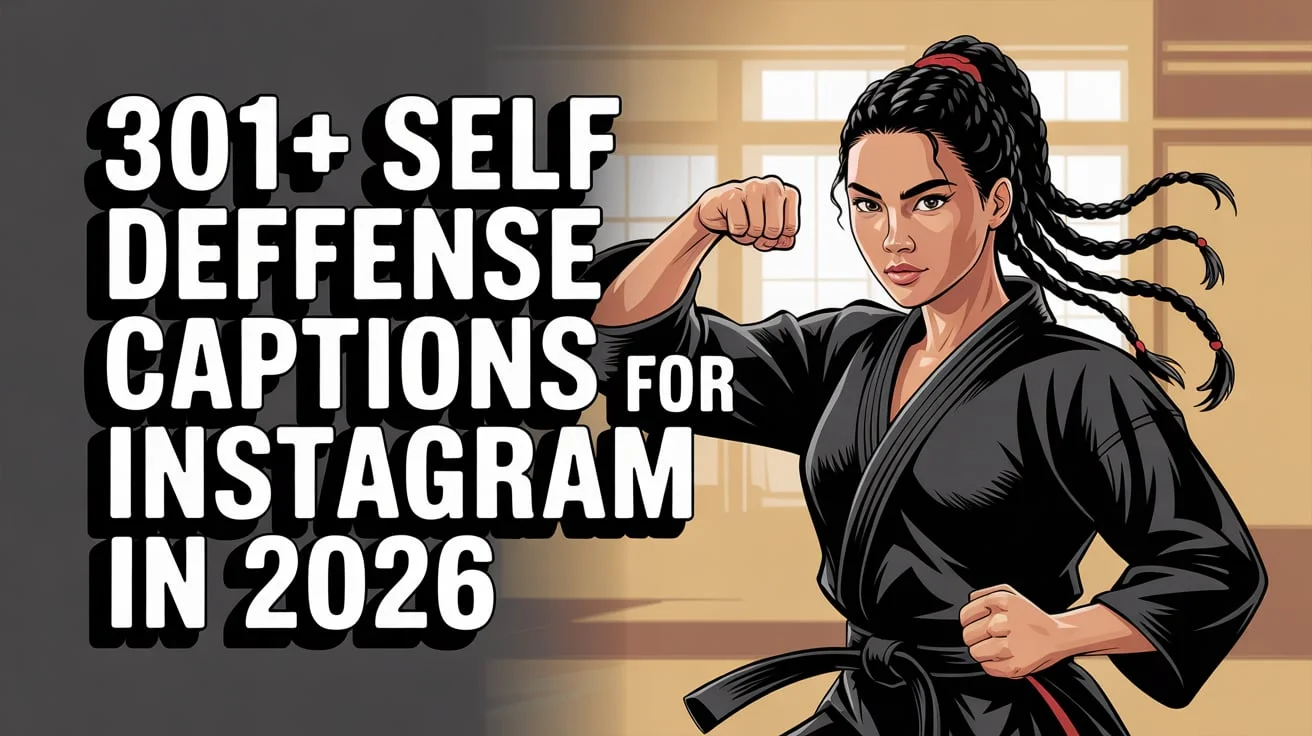 Self Defense Captions for Instagram