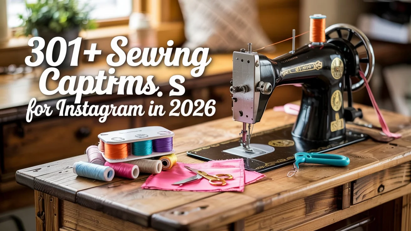 Sewing Captions for Instagram