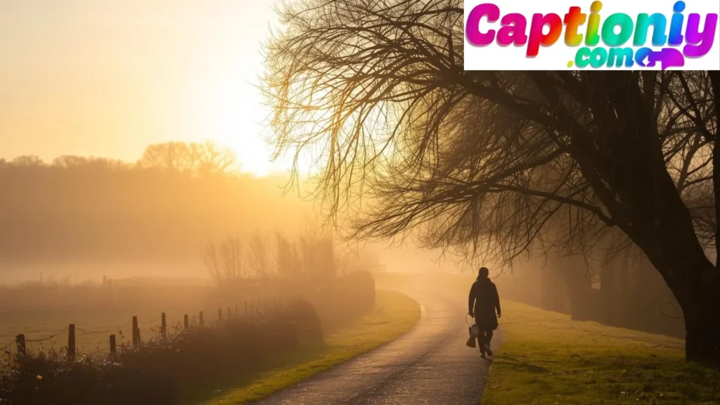 Sunrise Morning Walk Captions