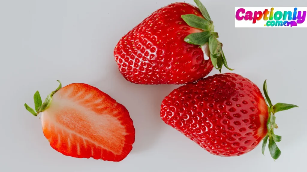 Sweet & Romantic Fruit Captions