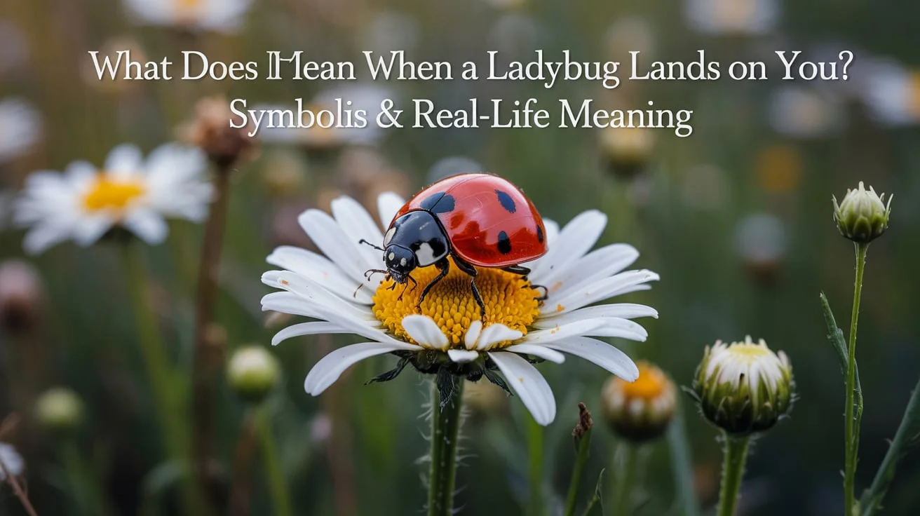 What Does It Mean When a Ladybug Lands on You
