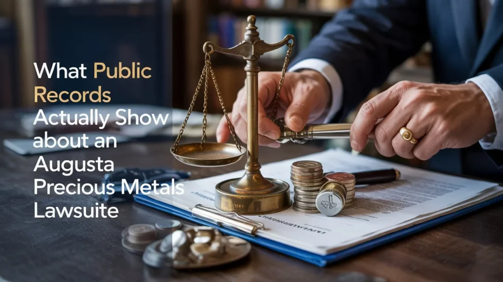 What Public Records Actually Show About an Augusta Precious Metals Lawsuit