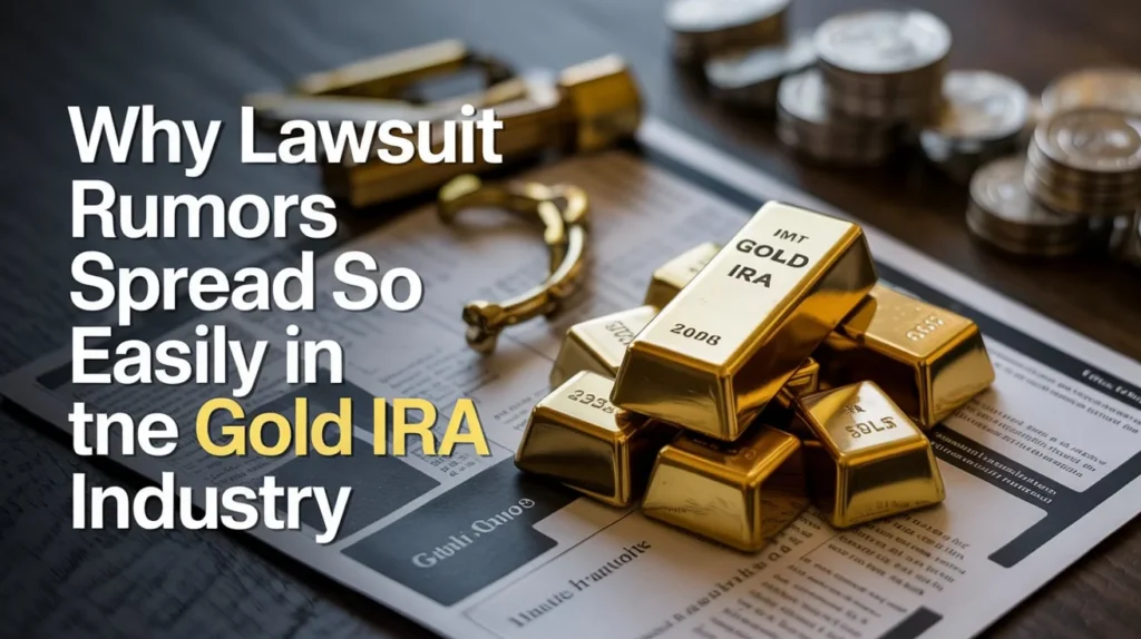 Why Lawsuit Rumors Spread So Easily in the Gold IRA Industry