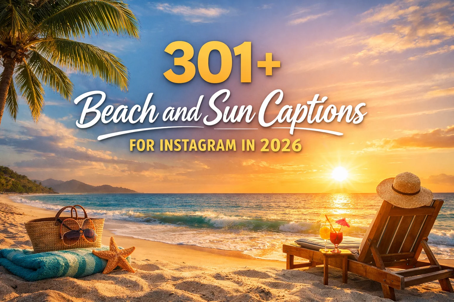 Beach and Sun Captions for Instagram