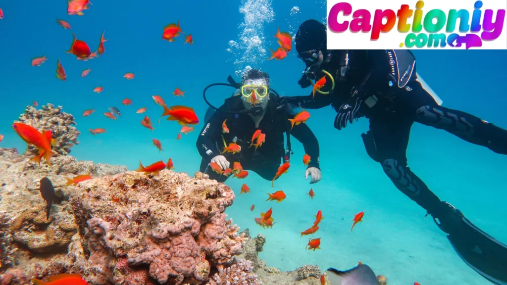 Beginner Scuba Diving Captions