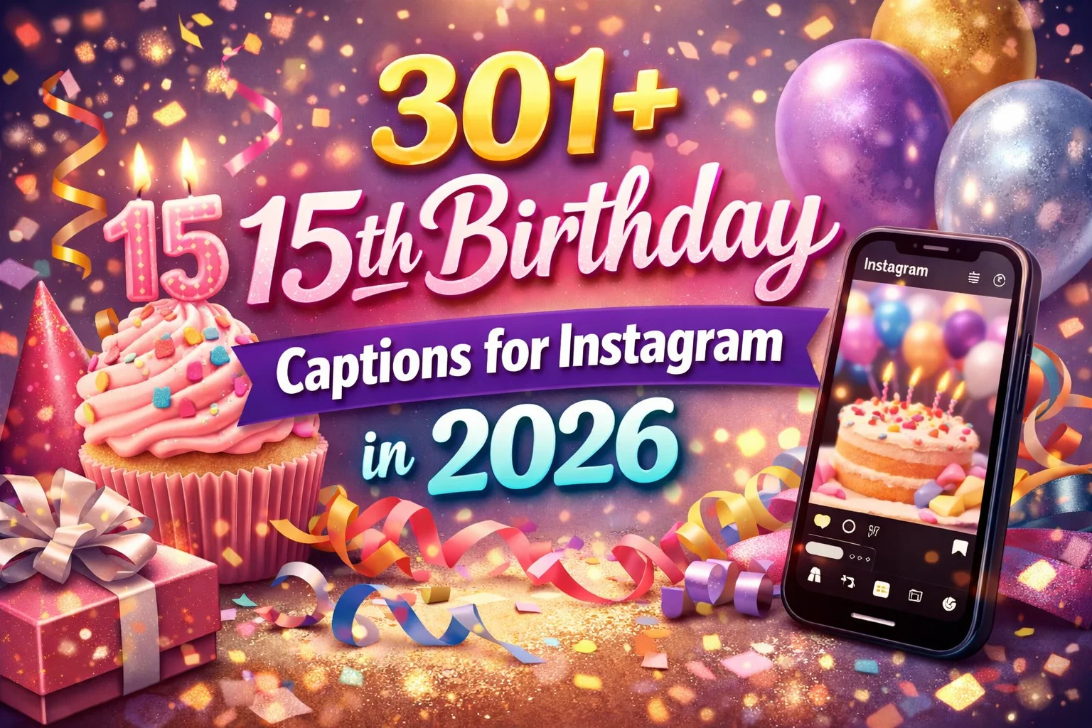 Birthday Captions for Instagram
