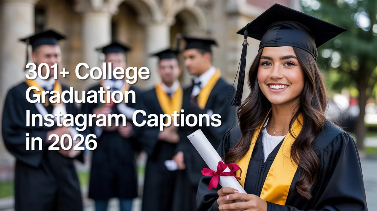 College Graduation Instagram Captions