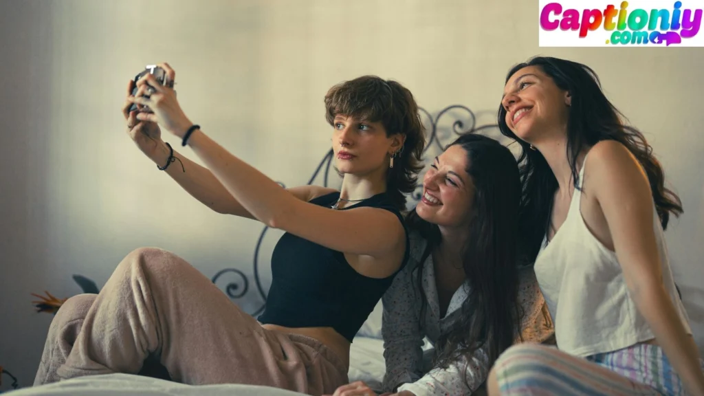 Cozy Sleepover Captions