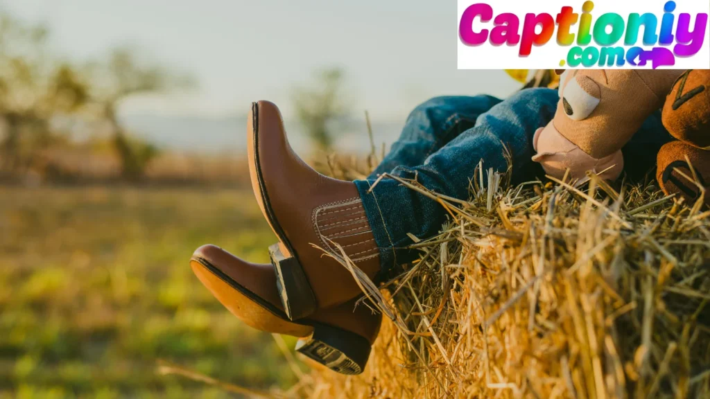 Cute Cowboy Boots Captions for Instagram