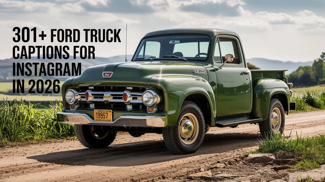 Ford Truck Captions for Instagram