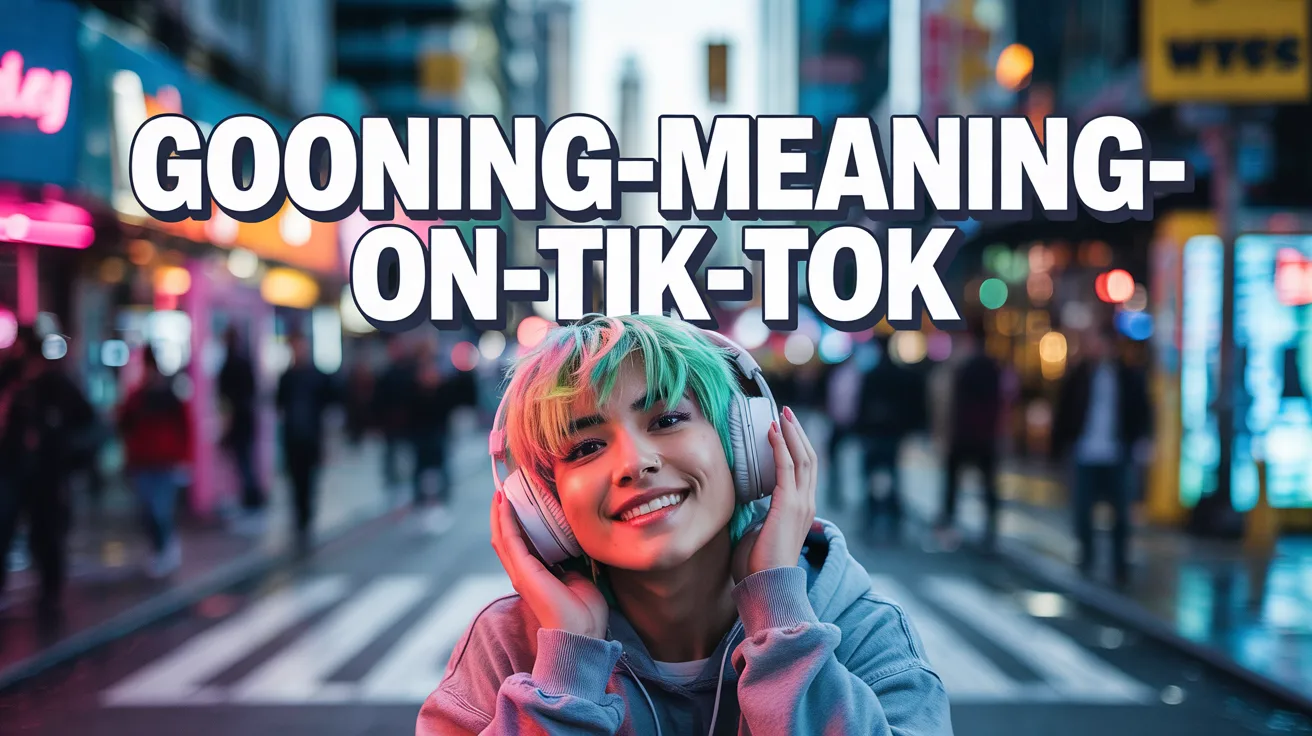 Gooning Meaning on TikTok