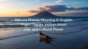 Hakuna Matata Meaning in English