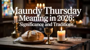 Maundy Thursday Meaning