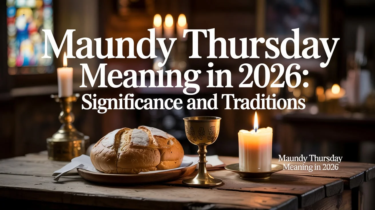 Maundy Thursday Meaning
