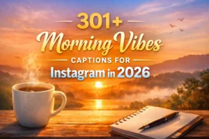 Morning Vibes Captions for Instagram