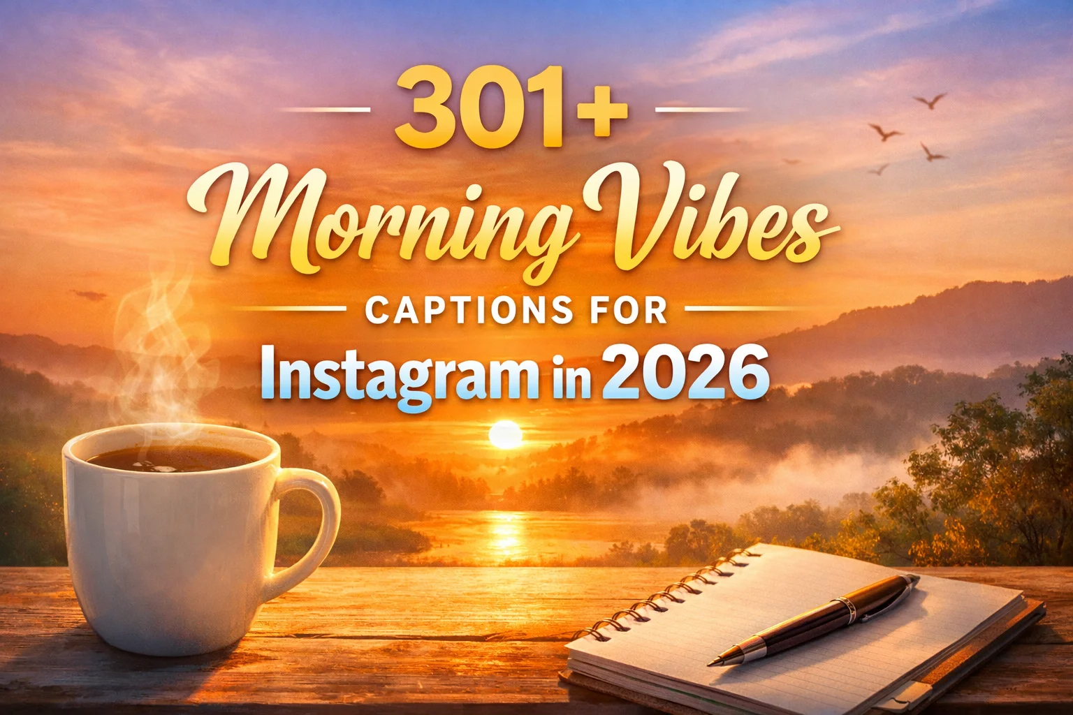 Morning Vibes Captions for Instagram