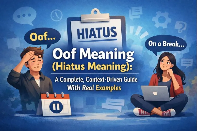Oof Meaning Hiatus Meaning