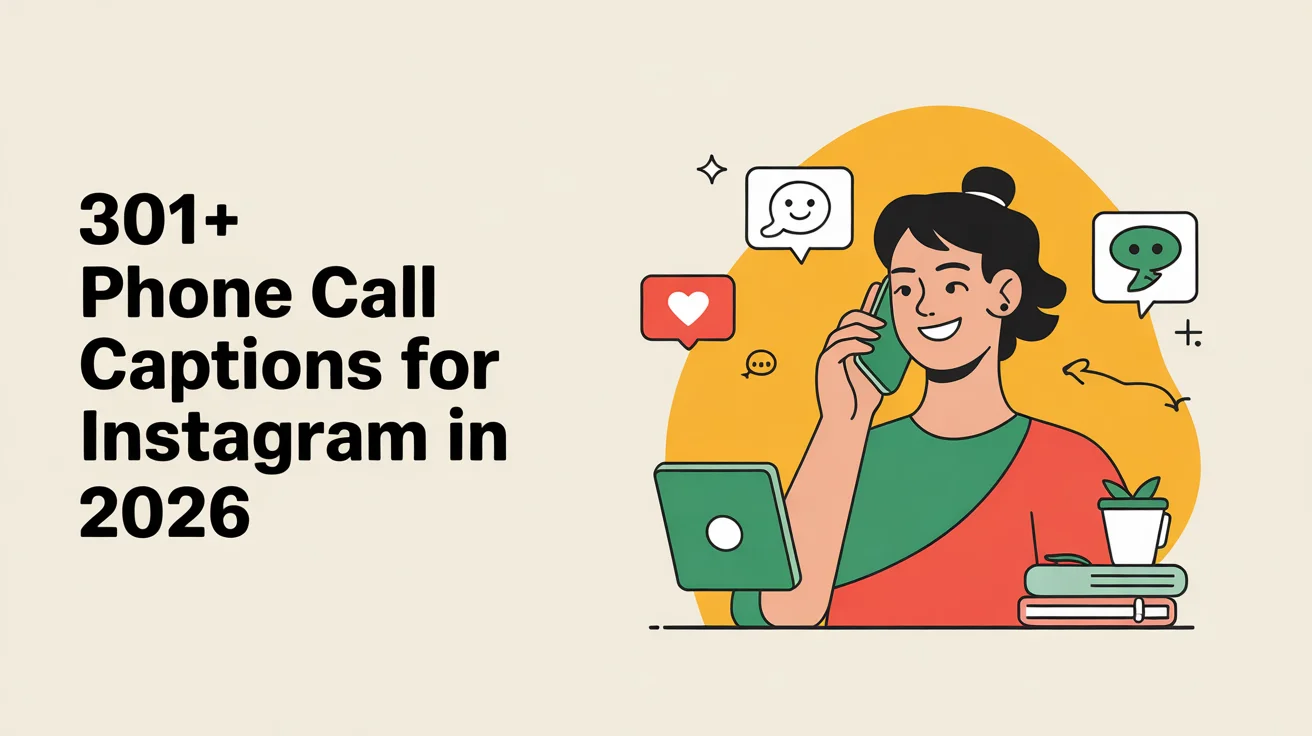 Phone Call Captions for Instagram