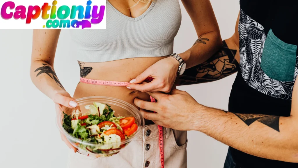 Salad Captions for Wellness Journey