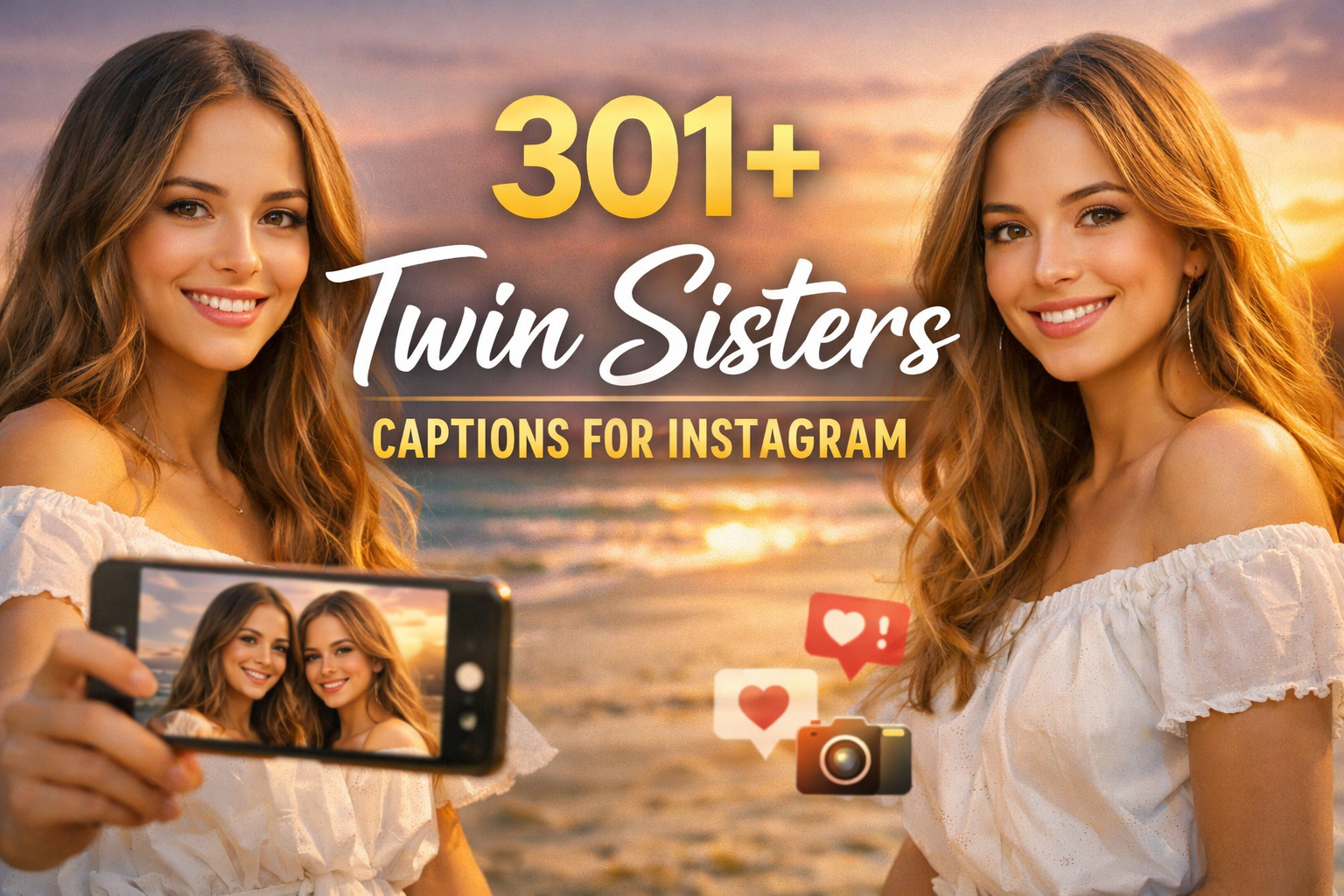 Twin Sisters Captions for Instagram