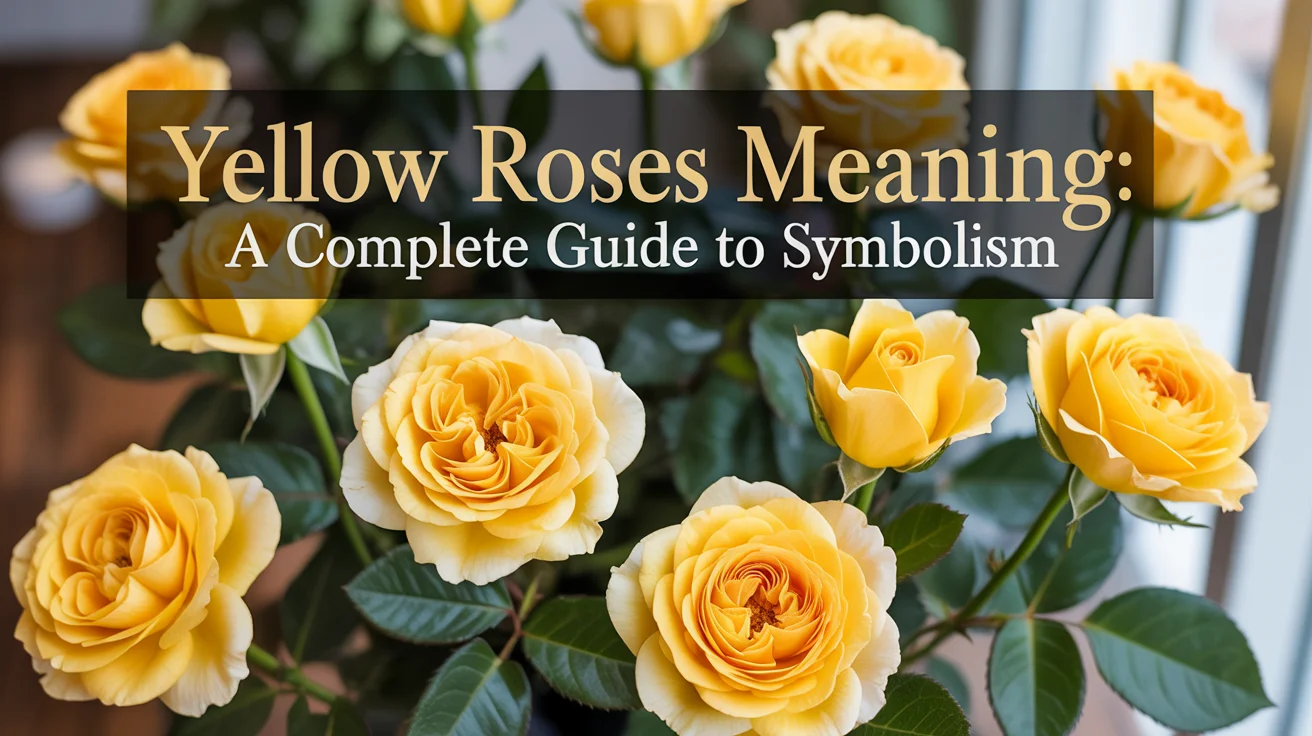 Yellow Roses Meaning