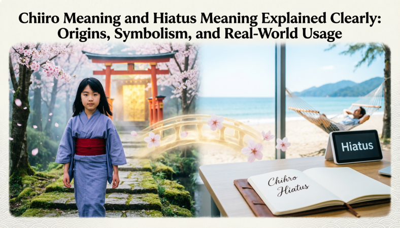 Chihiro Meaning and Hiatus Meaning Explained Clearly
