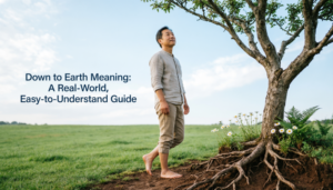 Down to Earth Meaning