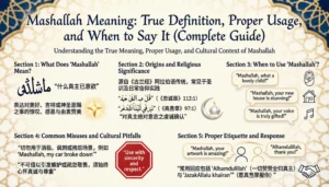 Mashallah Meaning