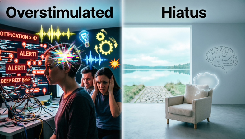 Overstimulated Meaning & Hiatus Meaning