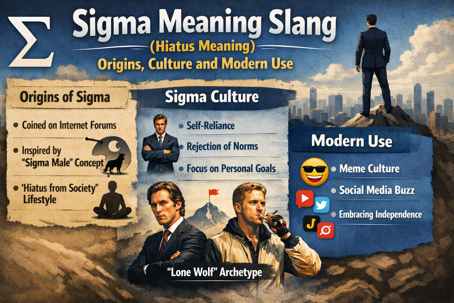 Sigma Meaning Slang (Hiatus Meaning): Origins, Culture and Modern Use